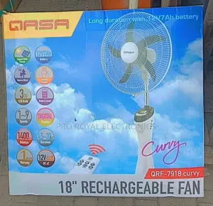 18 Inches Qasa Rechargeable Fan