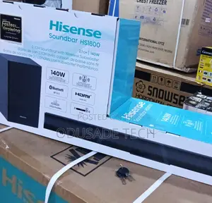 Hisense 140w Audio Bar Hs1800 – Sleek Powerful