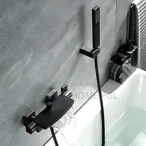Gold Wall Mounted Waterfall Bath Filler