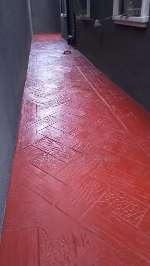 Stamped Concrete Floor
