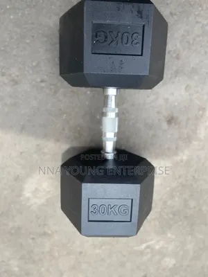 30kg+30kg =60kg Hex Dumbbell a Pair