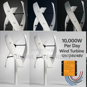 10,000w 48v of Unmatched Output Vertical Wind Energy Redefined Turbine