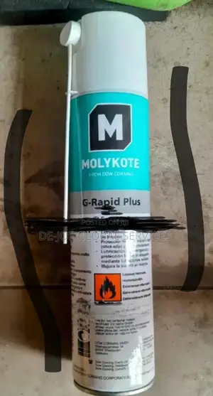 Molykote G-Rapid Plus Spray Fast-Drying, Non-Stick Lubricant Spray