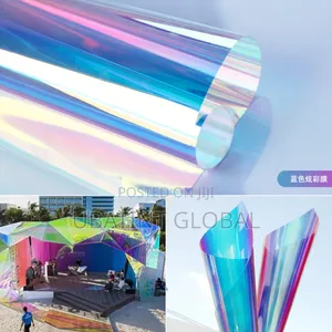 Blue/Red Dazzling Window Films