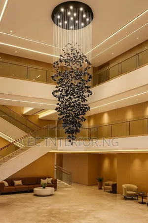 Luxury Stone Crystal Chandelier