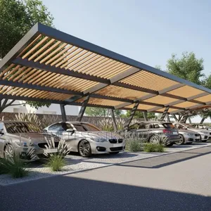 Multiple Carport Installation