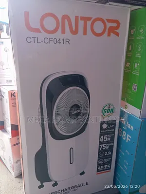 Lontor Solar Charge Fan