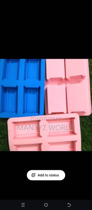 Silicone Soap Mold (4in1)