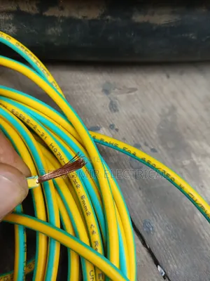 1x2.5mm2 Flexible Cable Grern/Yellow