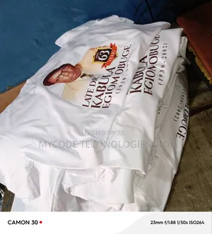 Burial Shirt Printing | Memorial Funeral Shirt