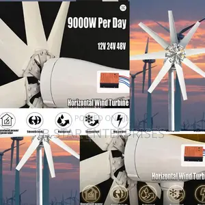 Buy Solution for High-Energy Homes ; 9000w Per Day 48v Wind Turbine