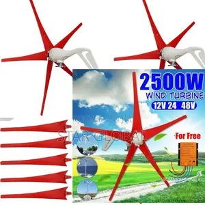 Get 2500w 48v Horizontal Wind Turbine; Achieve True Energy Freedom