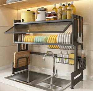 Over the Zinc Kitchen Rack