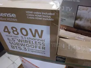 Rich Sound Experience – Hisense Hs3100 480w Brand New