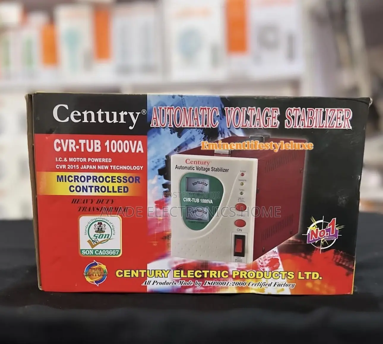 1000va Century Automatic Voltage Stabilizer