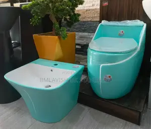 Smart Water Closet Set With Suspended Basin