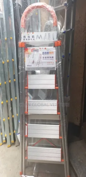 5 Step Orange Ladder