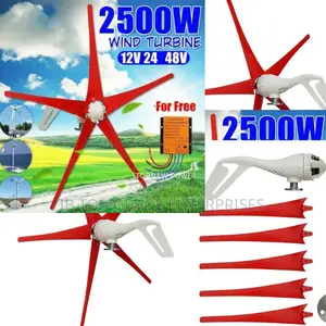 Get 2500w 48v Horizontal Wind Turbine and Take the Ultimate Control