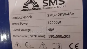 12kva 48v SMS Hybrid Inverter