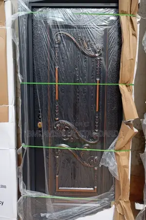 Top German Copper Cast Security Door 3ft by 7ft (Bible)