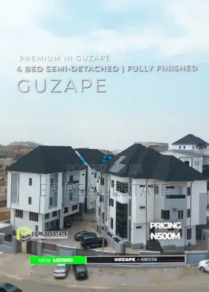 4bdrm Duplex in Guzape District for sale