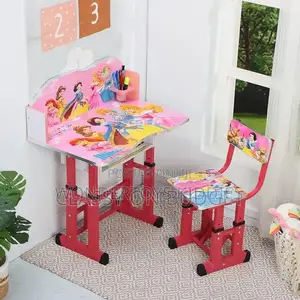 Adjustable Kids Study Table and Chair