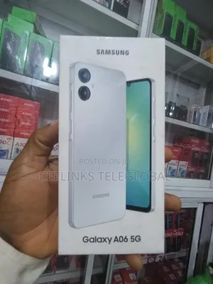New Samsung Galaxy A06 128 GB Black