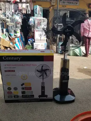 Century 18inches Rechargeable Water Mist Fan