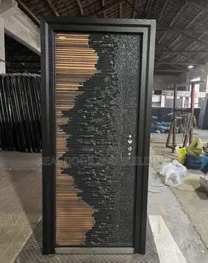 3ft X 7ft Security German Cast Door.(743lg)