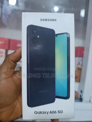 New Samsung Galaxy A06 128 GB Black