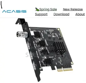 Acasis 3 Hdmi 1 Sdi In 1080p Pcie Video Capture Card