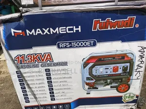 11.3kva Maxmech Petrol Genaretor With Industrial Plugs for Heavy Loads