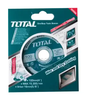 Total Grinder Turbo Disc 100mm Bricks, Diamond, Wall Cutting 4 Inch