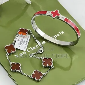 Van Cleef Arpels Luxury Stainless Steel Wrist Bracelets N40k Each