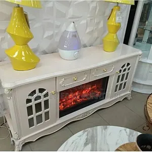 Electric Fire Flame Tv Stand, Cabinet Storage -TMT