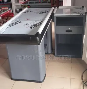 4ft Supermarket Cashier Table