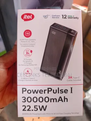 Itel 30000mah Powerbank