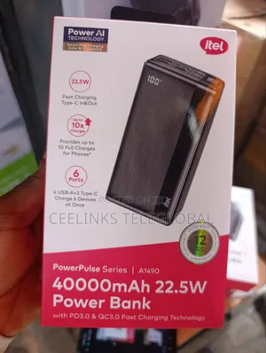 Itel 40000mah 22.5w Power Bank