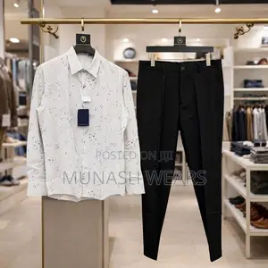Classic Men Shirt and Pant Combined M-5xl Available