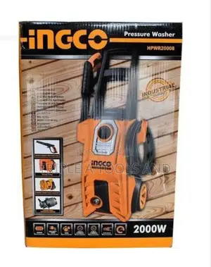Ingco High Pressure Washer 2000w With Auto Stop System