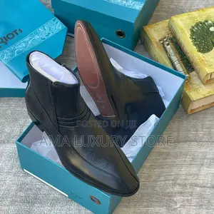 Steve Riots Genuine Leather Luxury Designer Men's Boots