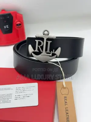 Designer Genuine Leather Men's Belts