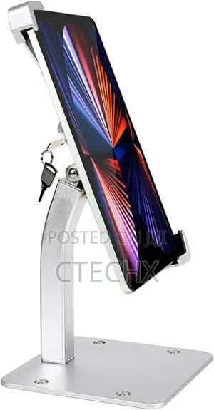 Anti-Theft Desktop Tablet Kiosk Stand Holder With Security Lock7-11"
