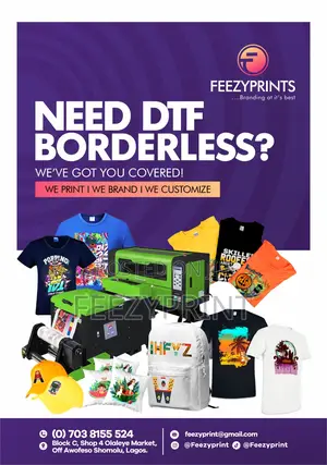 A2 Borderless Print DTF
