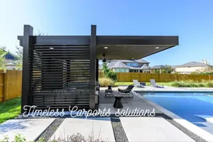 Steel Pool Pergola