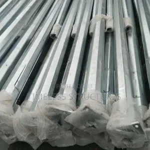 8m Imported Solar Light Poles and Fittings