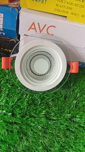 Morden Led Spot Light With Glass Frame 3 Colours Light