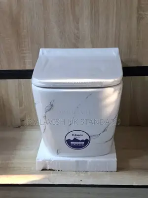 Marble Design Wall Hung Water Closet Set