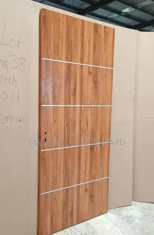 HDF Turkey Wooden Room Doors 3ft by 7ft With Frame and Locks