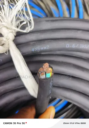 4corex6mm2 TRS Fire Resistant Cable